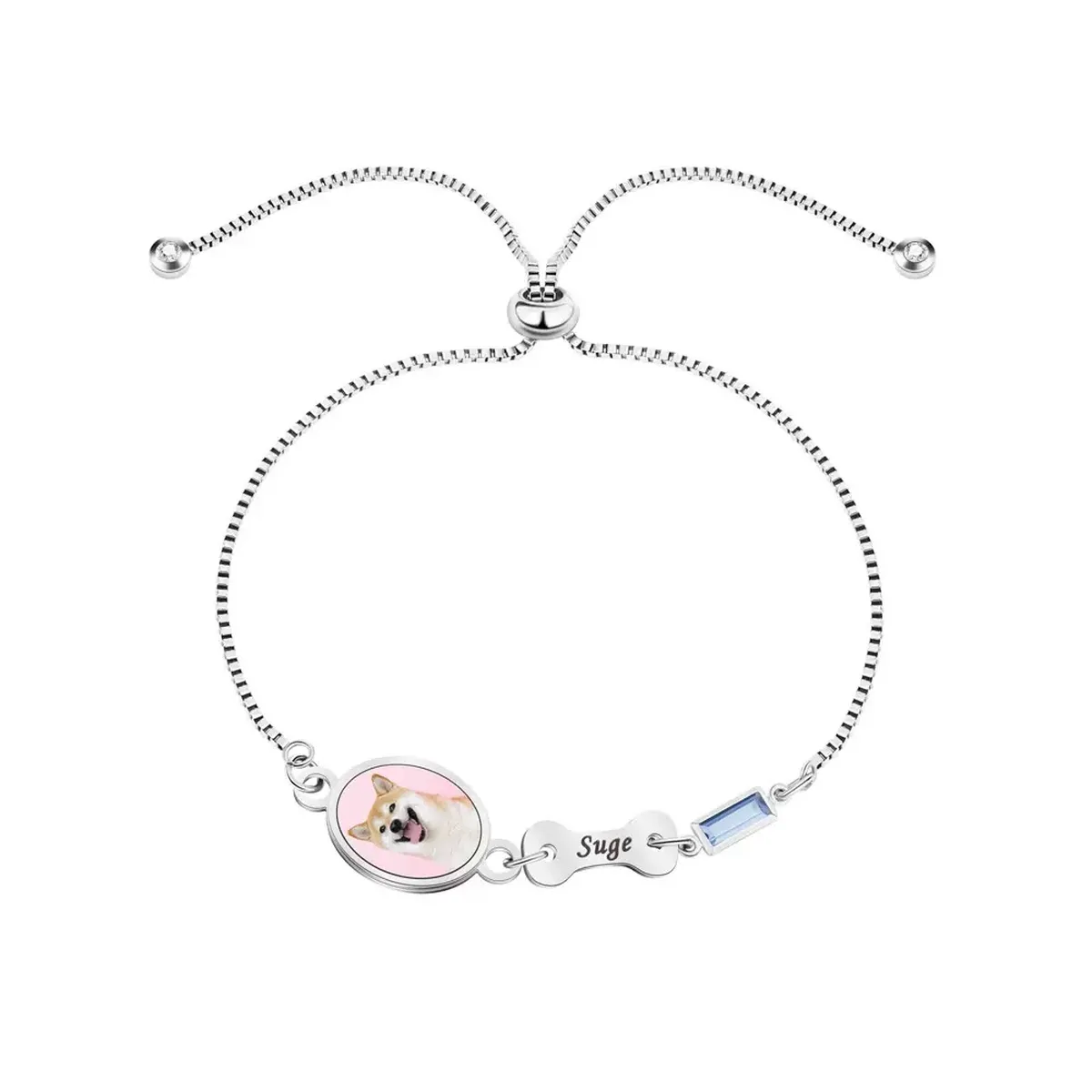 Custom Pet Alloy Bracelet & Necklace