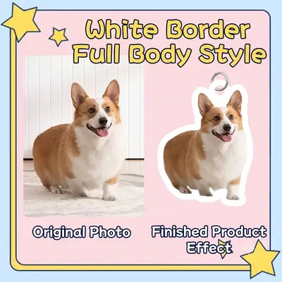 White Border Full Body